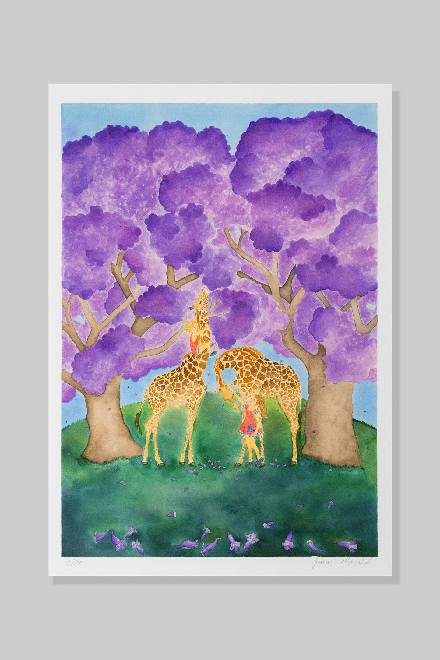 Jacaranda Giraffes