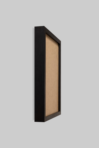 Black Solid Wood Frames