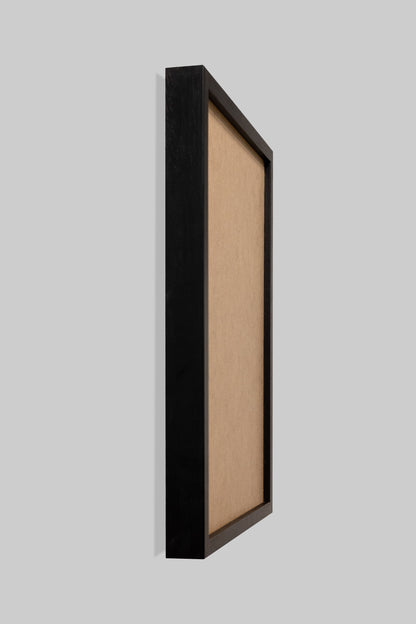 Black Solid Wood Frames