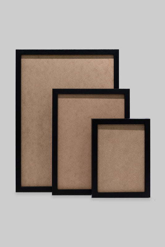 Black Solid Wood Frames