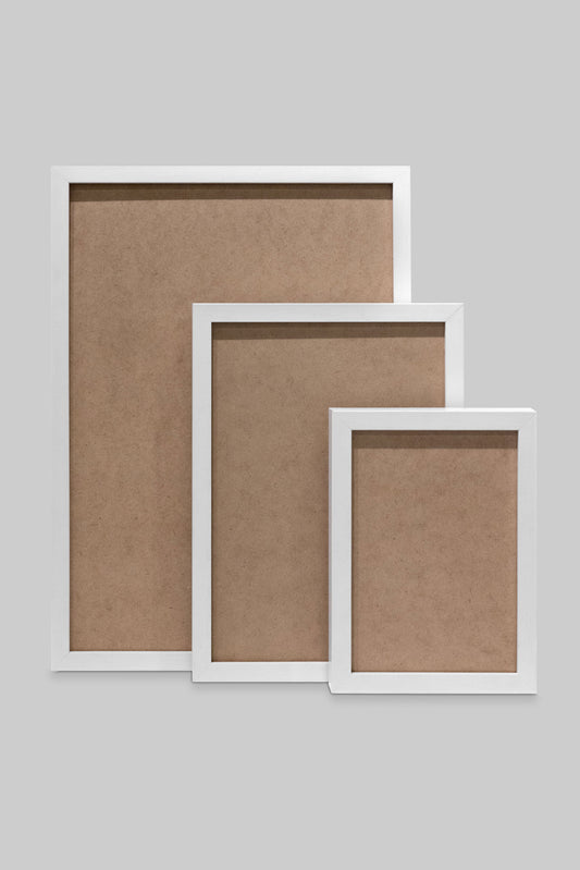 White Solid Wood Frames