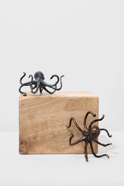 Bronze Octopus Sculpture
