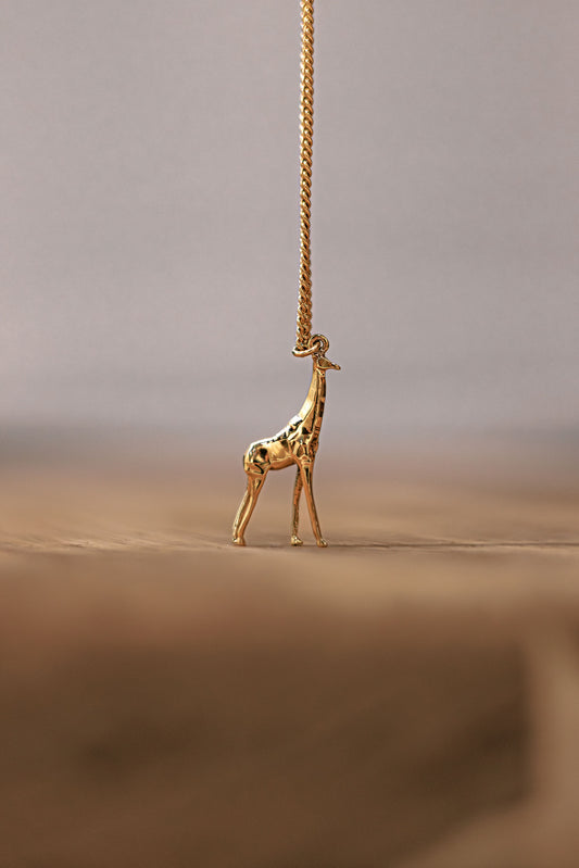 Giraffe Pendant on Chain