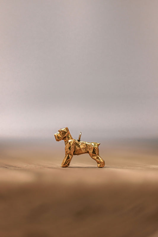 Schnauzer Pendant on Chain