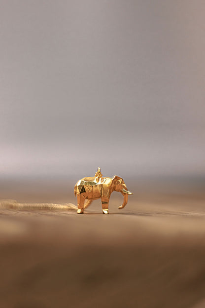 Elephant Pendant on Chain