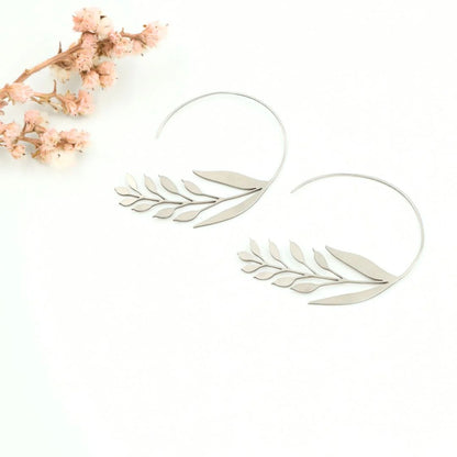 Leaf Hoops