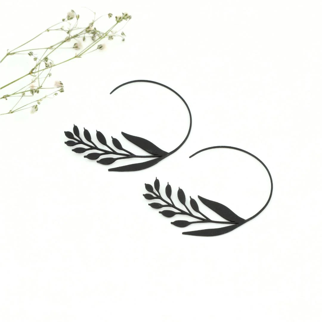 Leaf Hoops