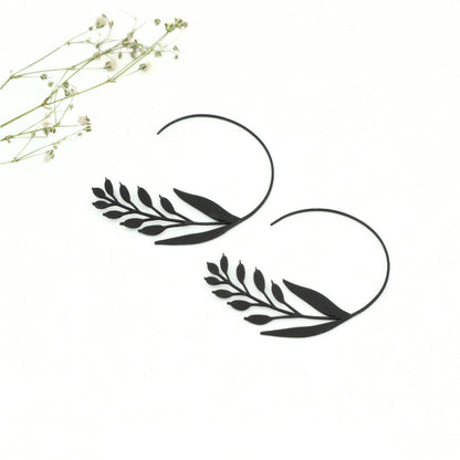 Leaf Hoops