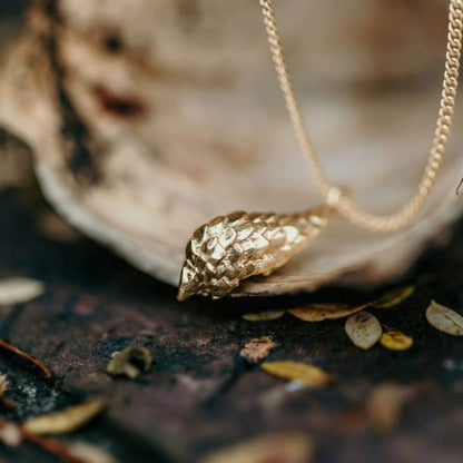 Pangolin Pendant on Chain